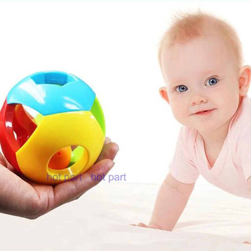 2 PCS/Set Baby Infant Kids Lovely Rattle Toy Hand Shake Bell Handbell Ring Musical Educational Gift New | Игрушки и хобби