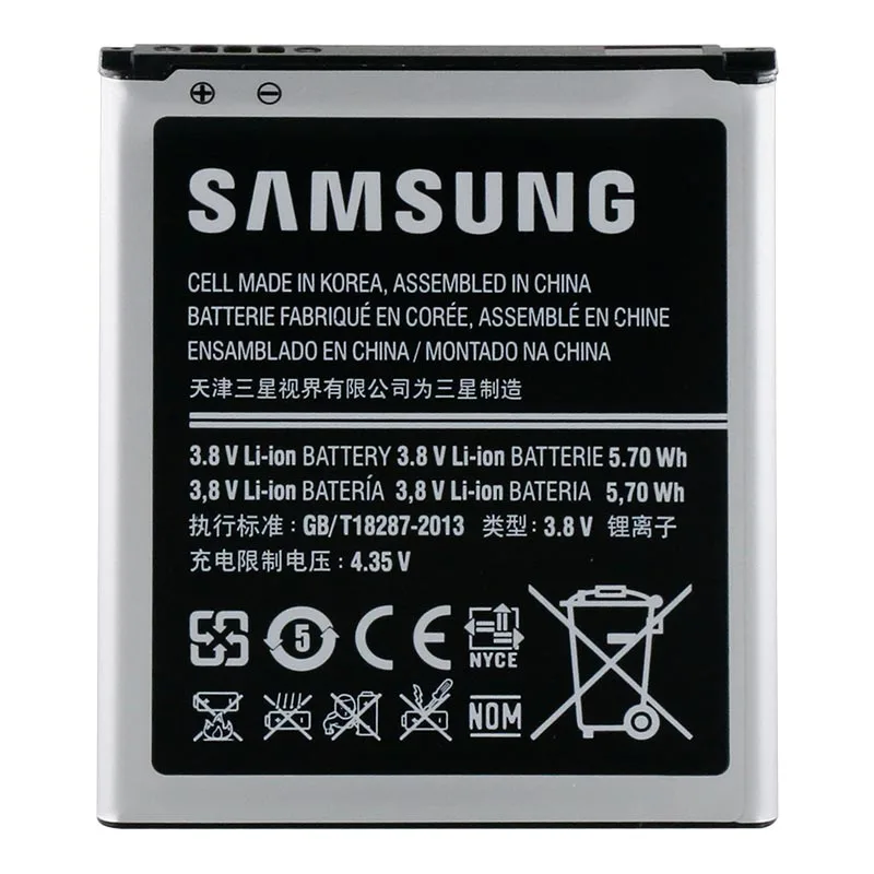 Новый оригинальный samsung Сменный аккумулятор для Galaxy S3 mini i8160 i8190 i8200 1500 мАч EB-F1M7FLU