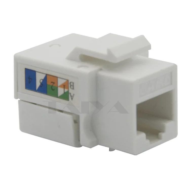 

Keystone CAT6 RJ45 белого цвета