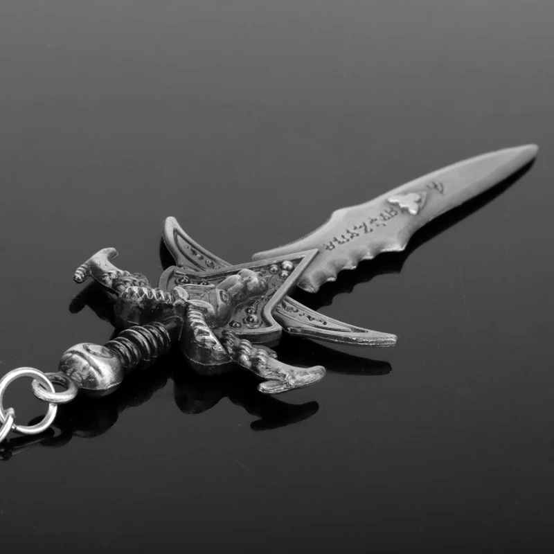 Популярная Игровая серия World of Key Ring Ретро металлическая фотоподвеска