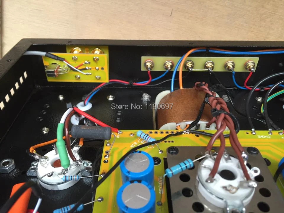 Односторонний трубчатый усилитель EL34B 5Z3P + 6N9 Hi Fi Стереоусилитель мощности|audio