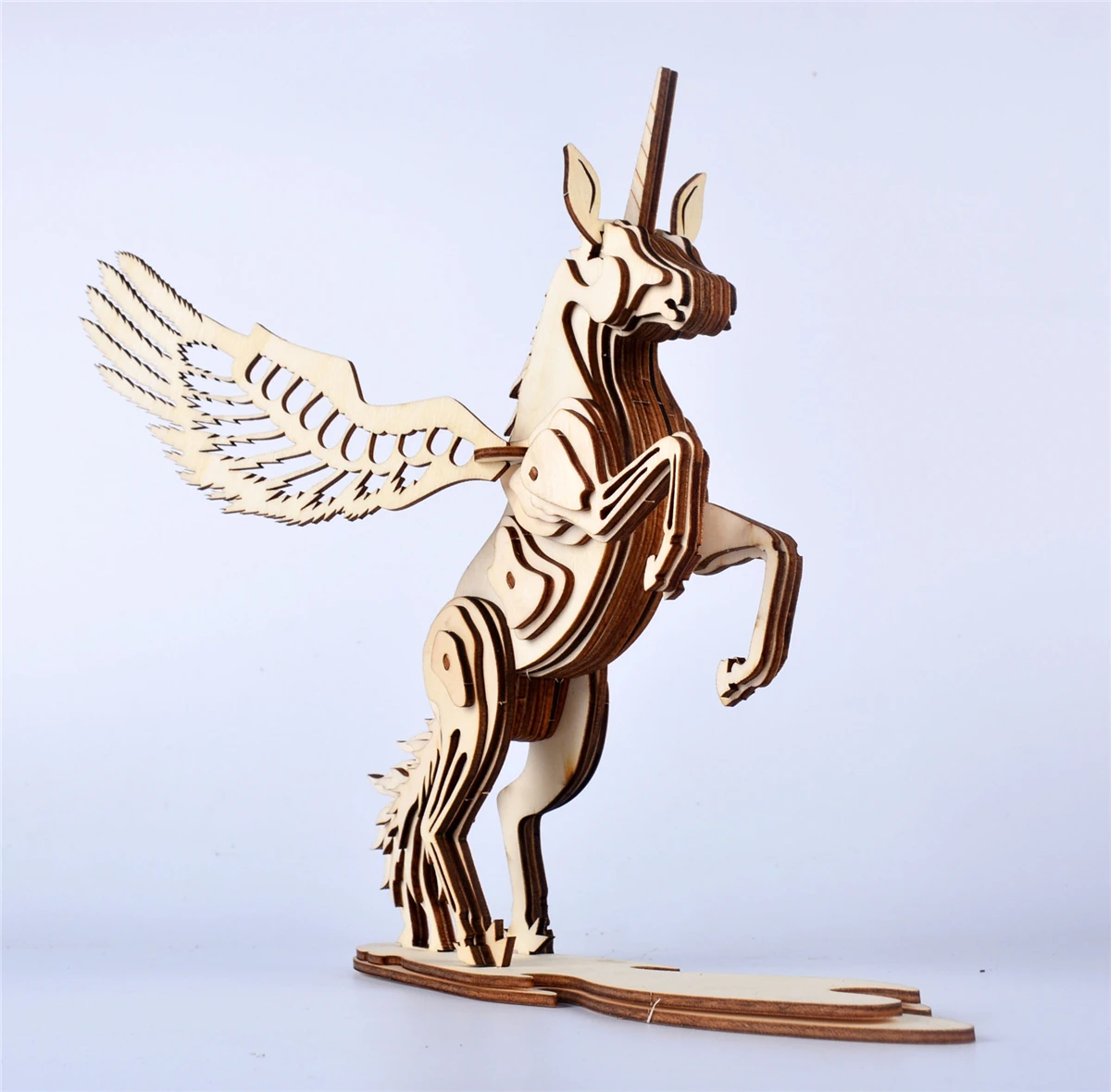 Лазерная резка новая сборка Сделай Сам обучающая игрушка 3D деревянная модель