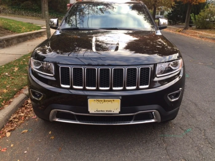 3x Черные Сетчатые передние вставки для радиаторной решетки подходят Jeep WK Grand Cherokee