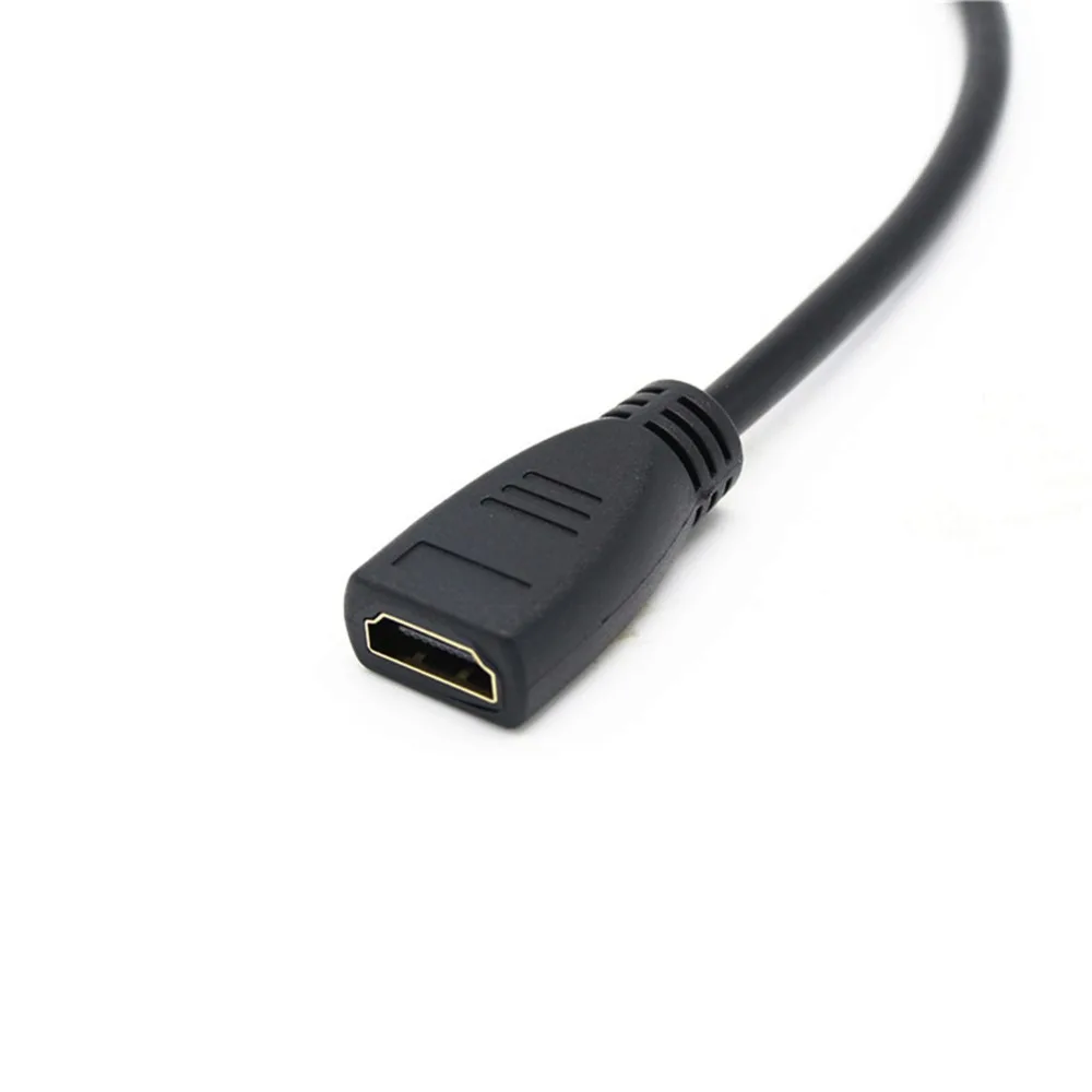Адаптер переходник Mini HDMI Папа кабель 1080P mini в для ноутбуков и компьютеров|Кабели