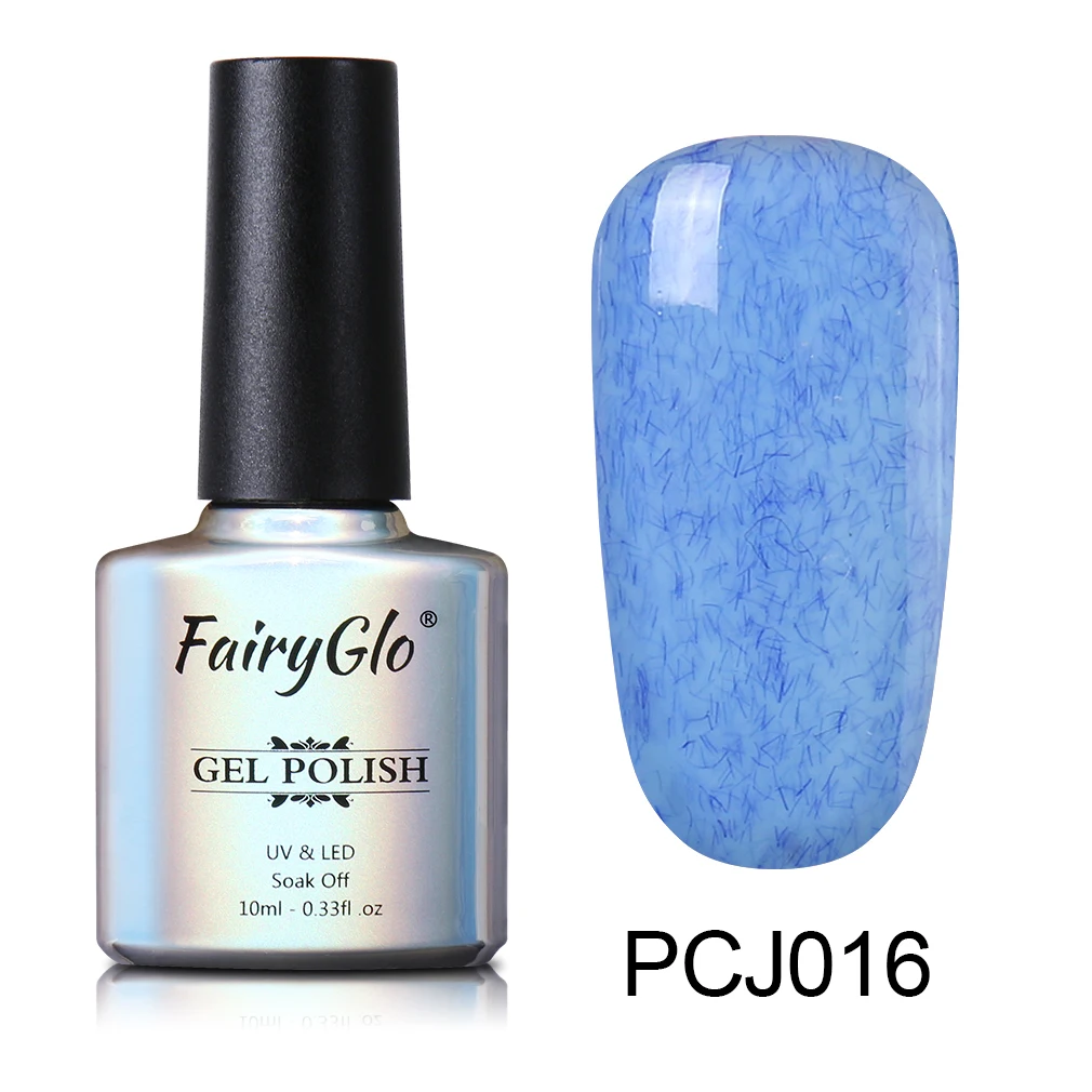 FairyGlo 10 мл пальто из искусственного меха Гель-лак для ногтей УФ-Гель-лак маникюра
