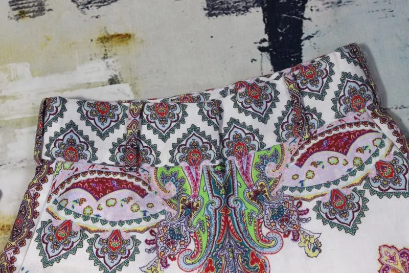 Женские филигранные льняные классические шорты Lennon Paisley Filigree Короткие