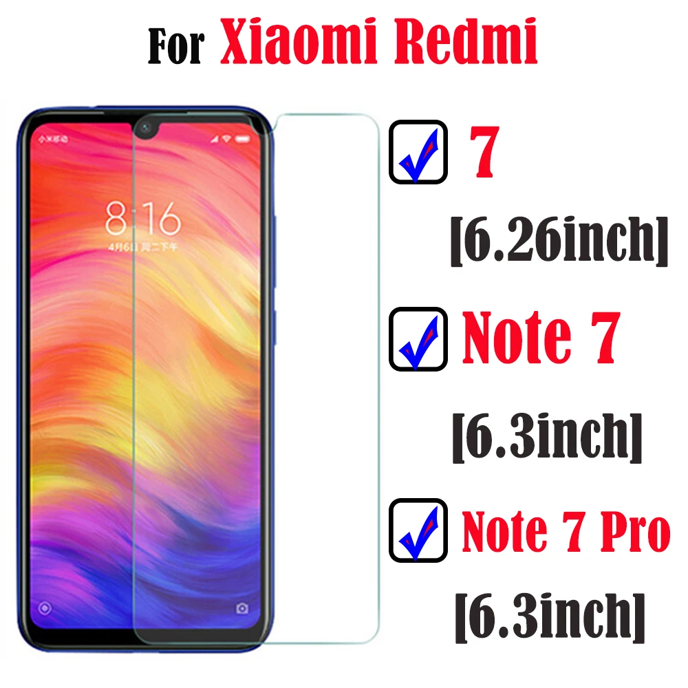 Защитное закаленное стекло для Xiaomi mi 9 9X8 A2 lite Red mi Y3 7A 6A 5A 5Plus Note 7 6 5 Pro Защитная пленка для экрана