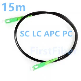 15 м SC LC APC PC FTTH Drop волоконный патч кабель Бабочка корд перемычка для наружного и