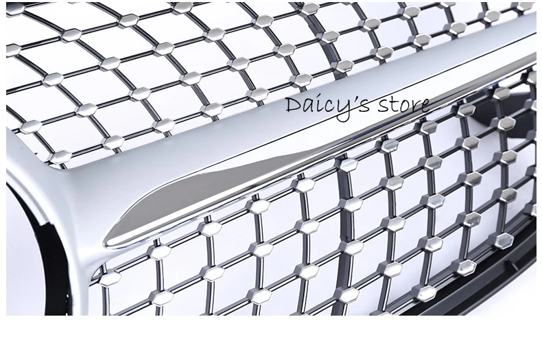 Diamond grille suitable for M-Benz GLA Class X156 Grill GLA180 200 250 GLA45 2014-18 ABS radiator mesh without central logo | Автомобили и