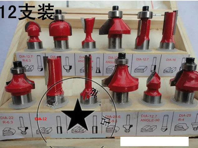 12 шт. гравировальный станок по дереву (роутер) специальная головка