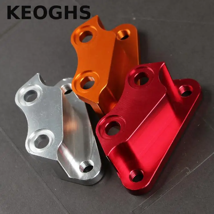 Keoghs мотоцикл тормозной суппорт кронштейн/адаптер Cnc алюминий для Yamaha Cygnus Zr