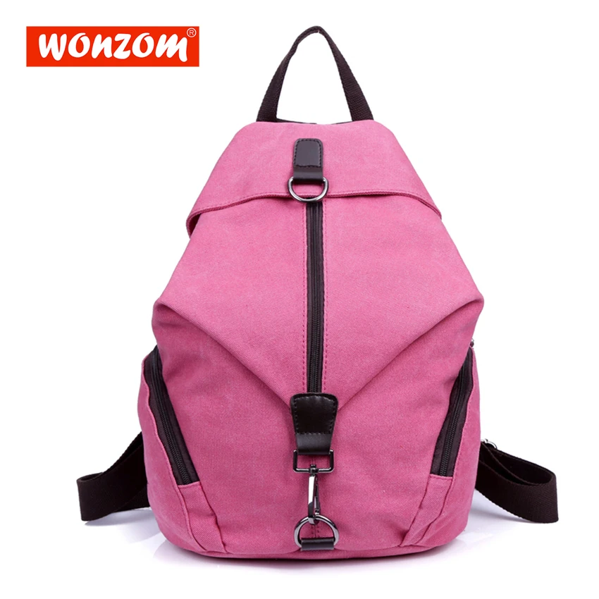 WONZOM 2018 Новый женский рюкзак для ноутбука школьный девочек подростков большой