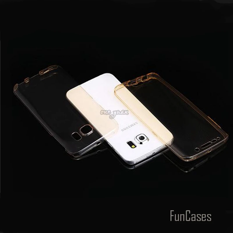 S7/S7 Edge четкий Гибкая мягкая термополиуретановая крышка чехол для samsung Galaxy S7 край