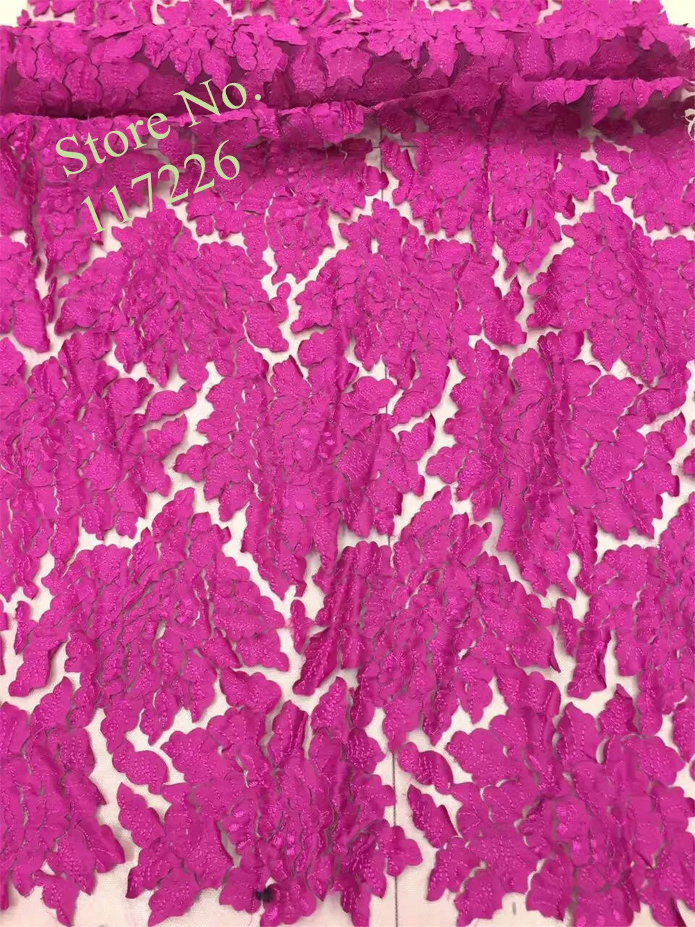 

French Lace Embroidery Fabric African tulle Lace Fabric High Quality polyester lace fabric for women dress