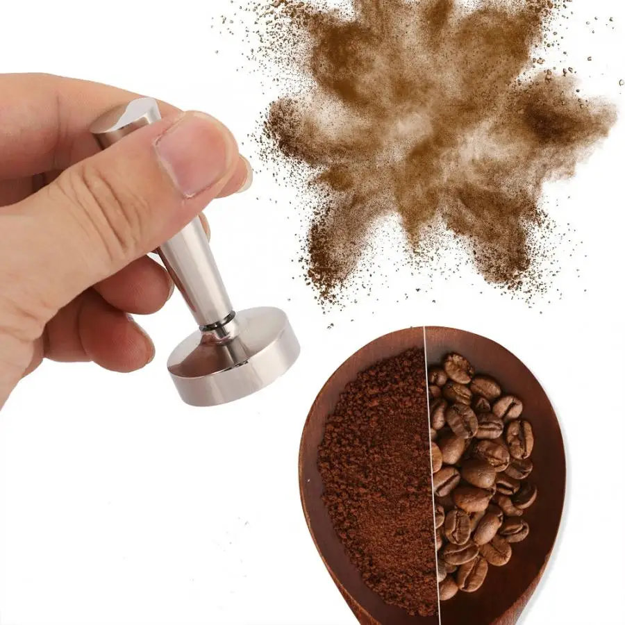 Coffee Press Practical Stainless Steel Tamper Espresso Powder Flat Hammer | Дом и сад