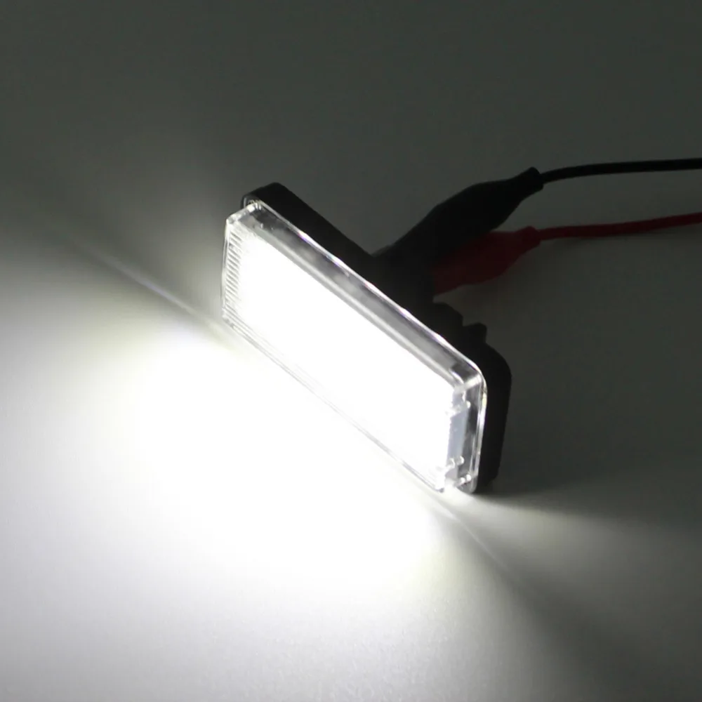 ОШИБОК белый автомобиль светодиодный номерной знак светильник комплект для Lexus