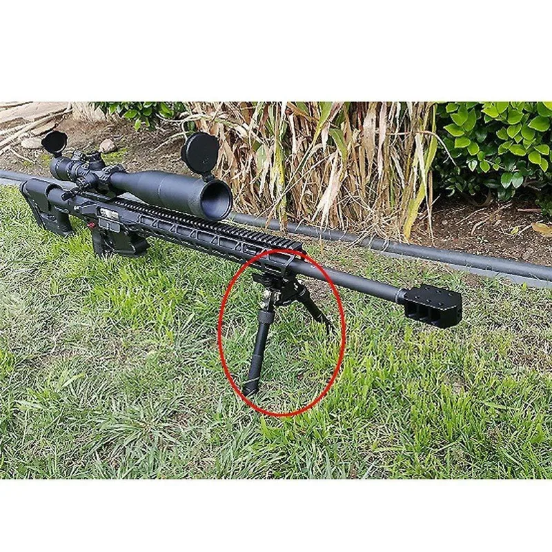 Tactical Hunting 2Pcs Aluminum Bipod Spikes Feet Stainless Quick Install Release for Atlas V8 Bipod Gun Rifle Accessory