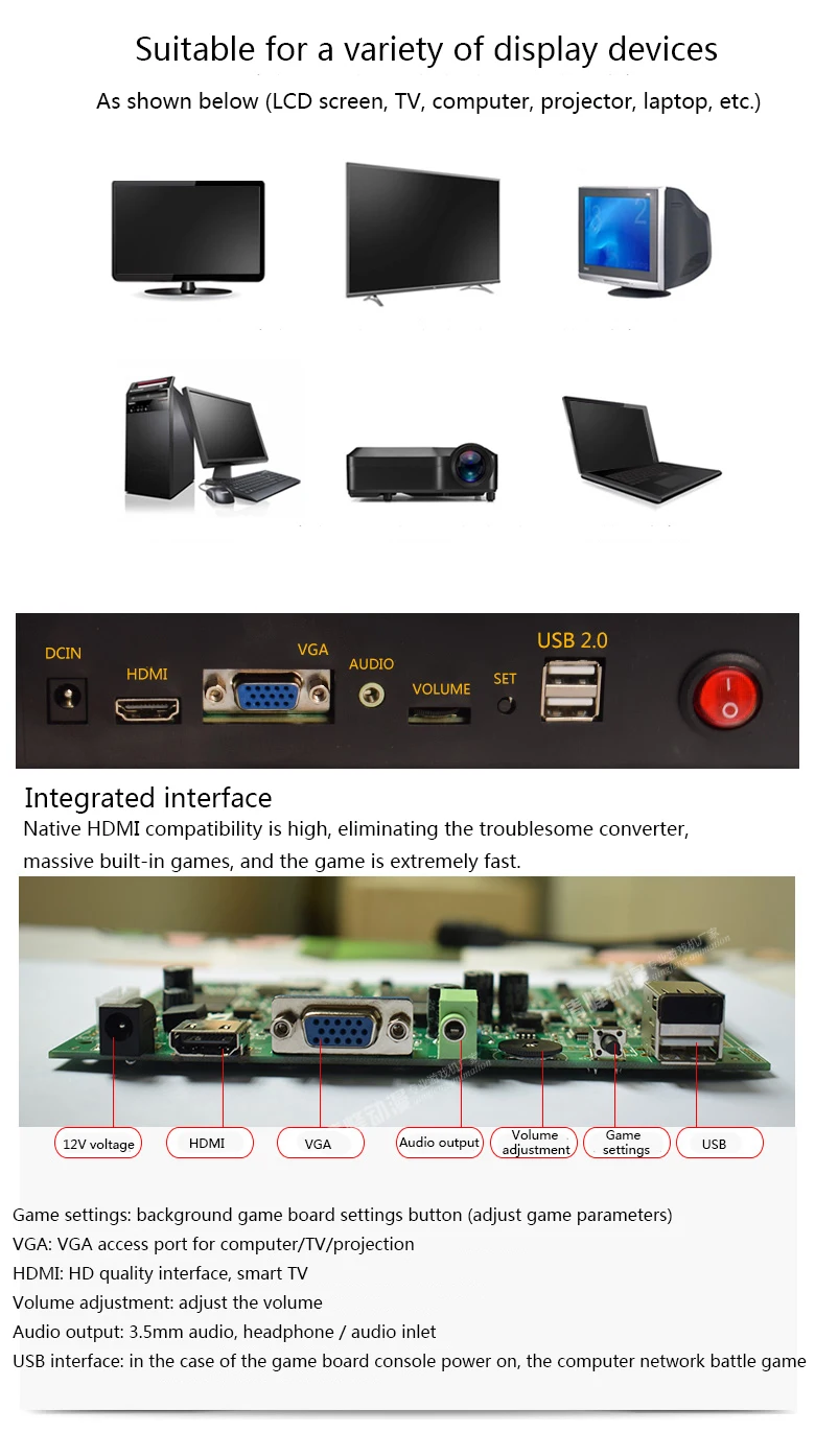 Pandora Box 6s 1500 игра в одной встроенной аркадной/2D видео игры HD качество подключения PS3 tv и другой игровой консоли