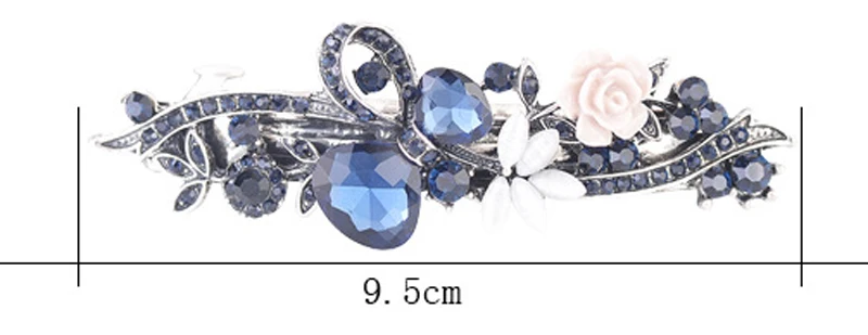 

F&U Rhinestone And Resin Bowknot & Flower Design Hairpins for Women Hair Clips Pins Mixing Styling Headwear Fashion For Women