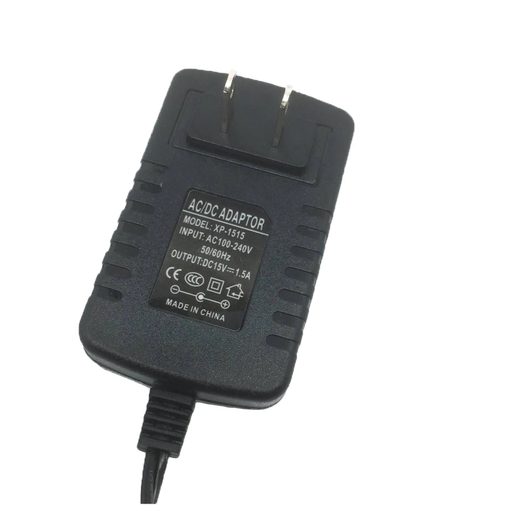 15V 1.5A AC DC адаптер конвертер адаптер зарядное устройство EVD, dvd зарядное устройство светодиодный монитор мобильный Телевизор 15V 1500MA источник питания