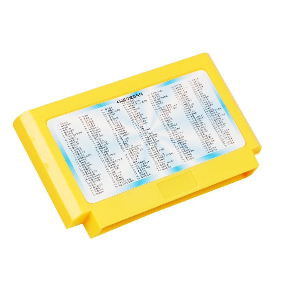 JRGK Game Card For 8 Bit Console New Arrival 2 Piece Collection 400 in 1 Cartridge 60 Pins | Электроника