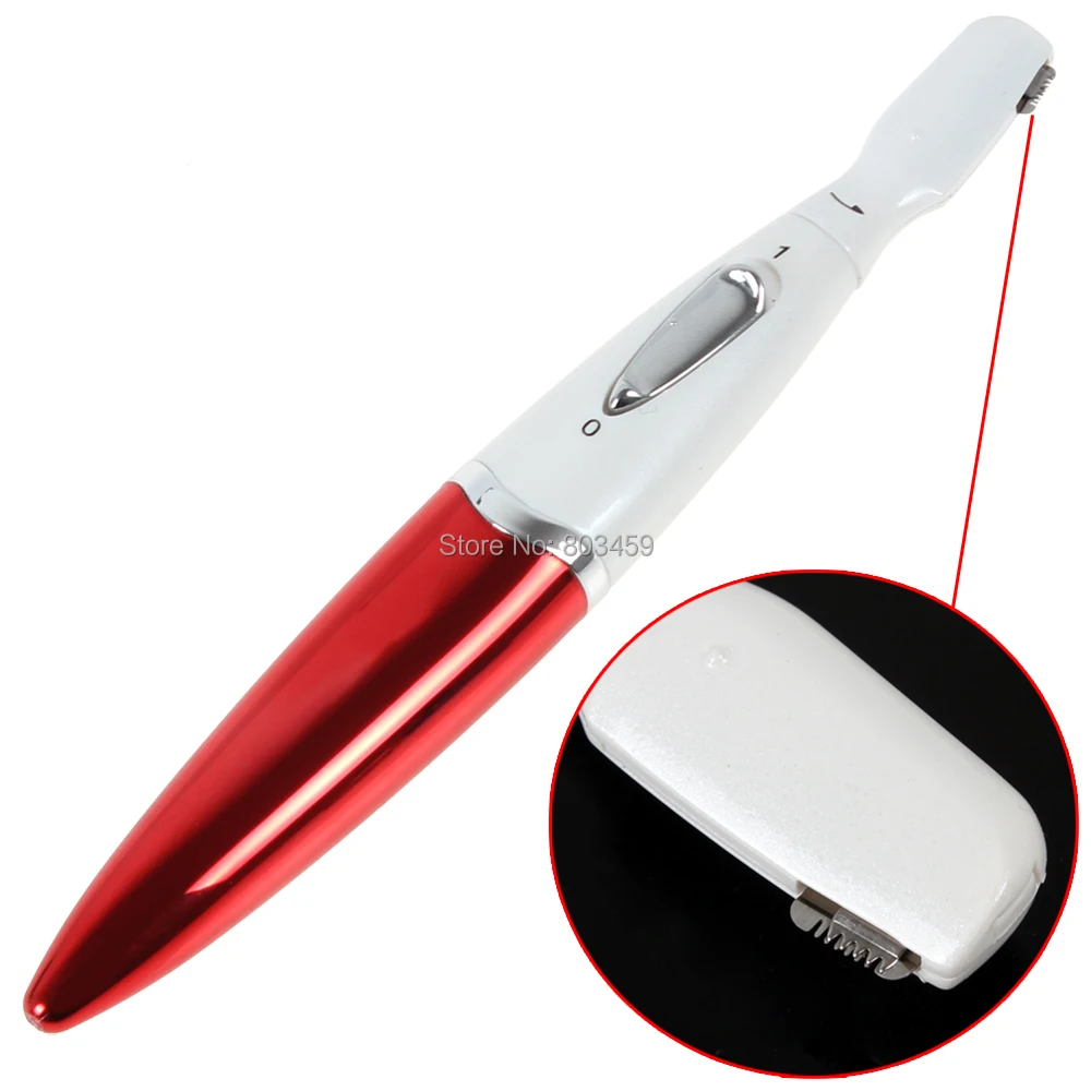 Моющийся Женский мини триммер для бровей бритва удаления волос на лице и теле