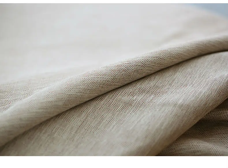 Сплошные Цвета Плотными Шторами для Спальни Искусственной Белье Шторы Окна