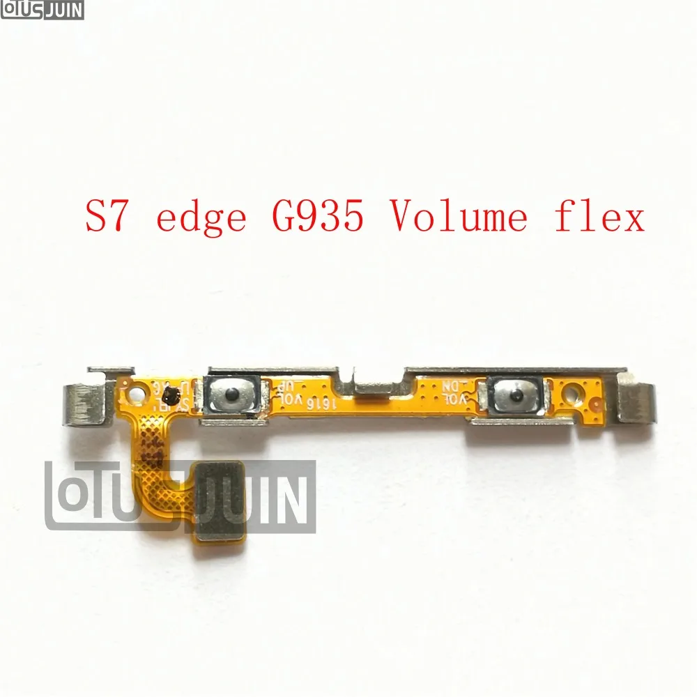 1 шт. для Samsung Galaxy S7 edge G935 кнопка регулировки громкости Разъем гибкий кабель|connector