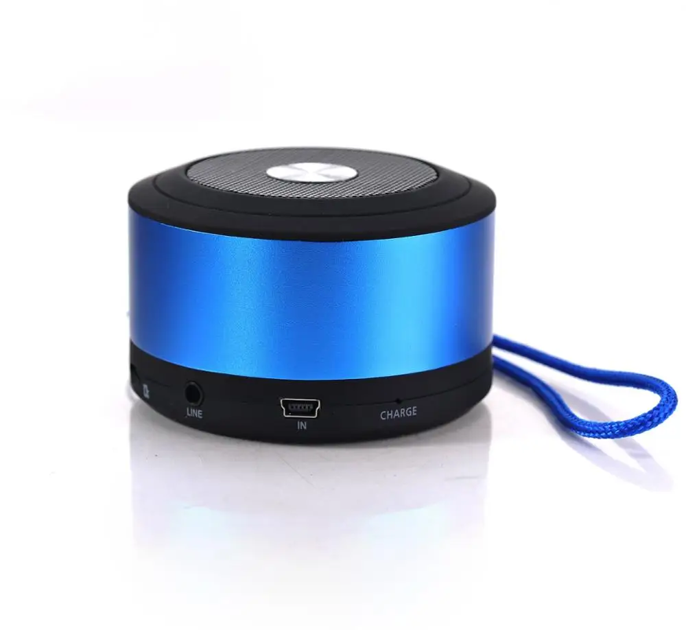 Мини металлическая портативная карта TF памяти Bluetooth динамик беспроводной