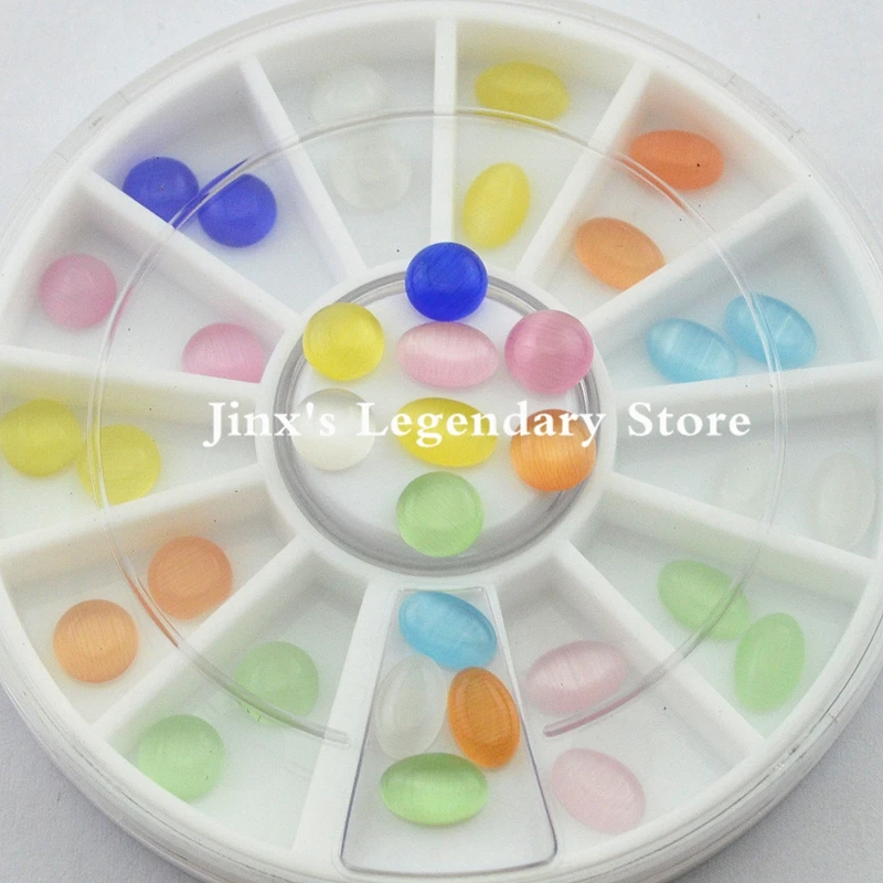 3D плоский задник для дизайна ногтей украшения из смолы сделай сам Блестящий