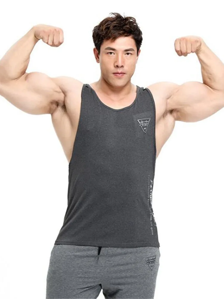 GYMLOCKER Новые Топы на бретельках для мужчин одежда бодибилдинга фитнеса майка