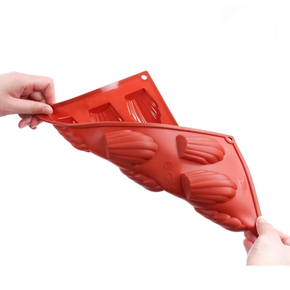 Кондитерский дизайн 6 отверстий Savarin моделирование силиконовая посуда для