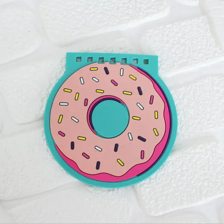 Doughnut 1 шт. мини милые животные Единорог Сова Карманный пустой граффити спираль блокнот планировщик для детей, чтобы сделать это планировщик маленькая бумага для заметок - Цвет: Doughnut