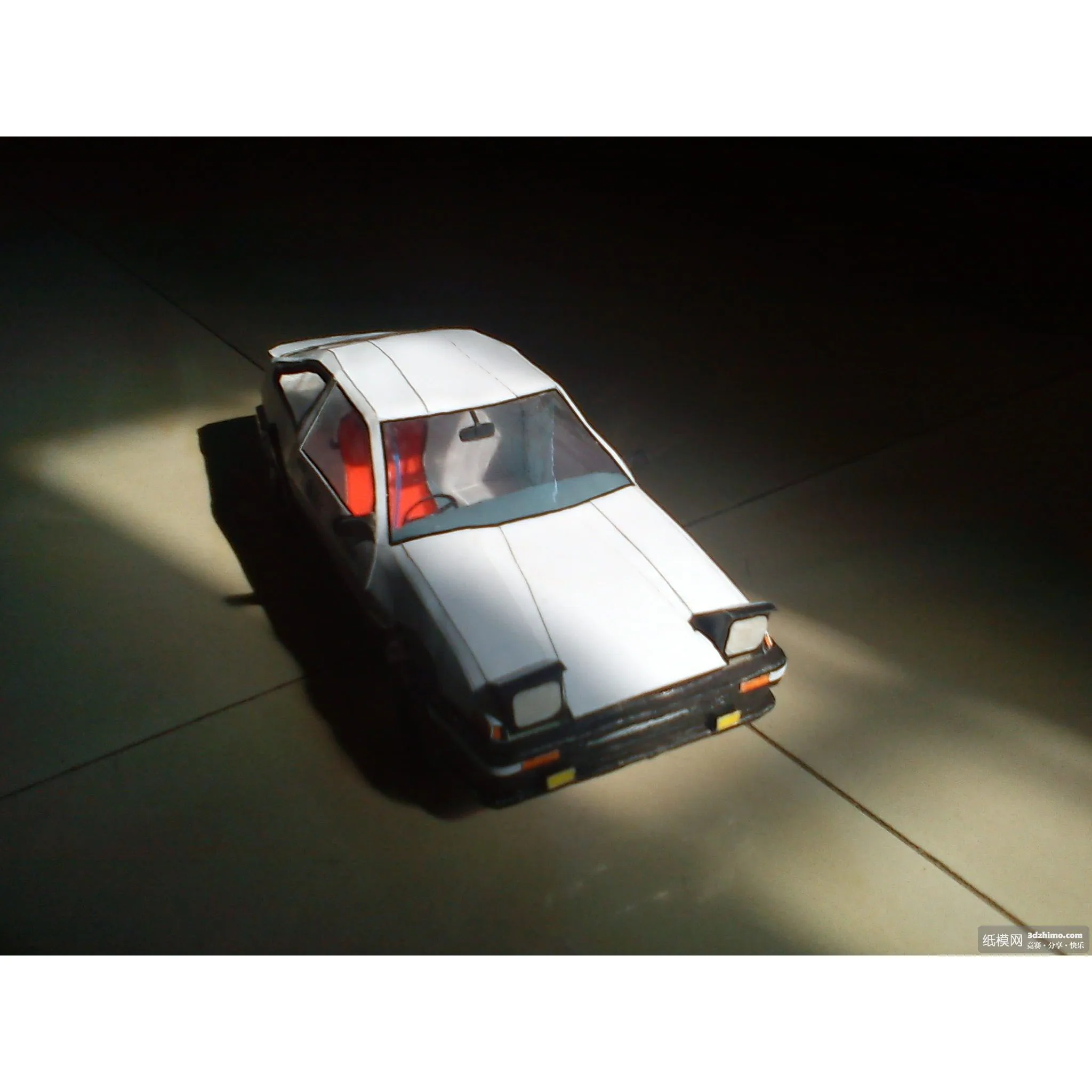 Бумажная модель для сборки пазлов AE86 в масштабе 1:20|Наборы моделей| |