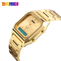 skmei fashion casual watch men digital dual time sports chronograph 3bar waterproof quartz wristwatches relogio masculino 1220