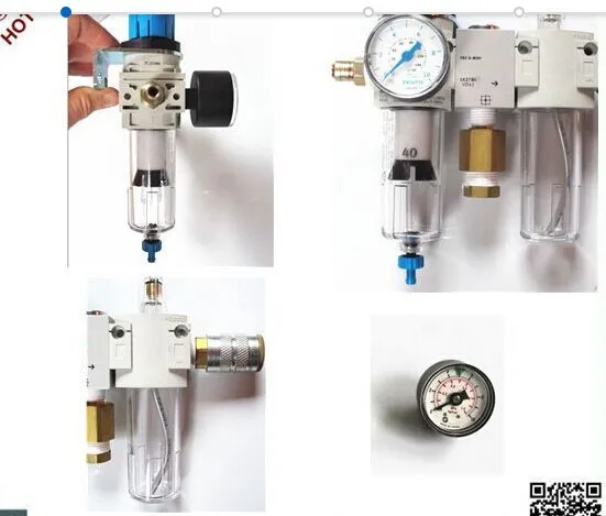 Хорошее качество оздоровление; Модель: FRL-02 G1/4 ''Размер порта Пневматический регулятор давления воздуха