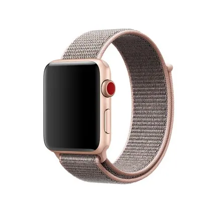 Type B Ремешок для наручных часов, нейлоновый ремешок для Apple Watch, серия 3, 2, 1, 38 мм, 42 мм, спортивный браслет с петлей и тканевые нейлоновые Ремешки для наручных часов - Цвет ремешка: Type B