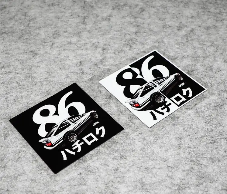 Дрейф JDM racing японская наклейка vinyl Japan Initial D AE86 BRZ stickers Takumi Fujiwara Tofo shop car motorcros |