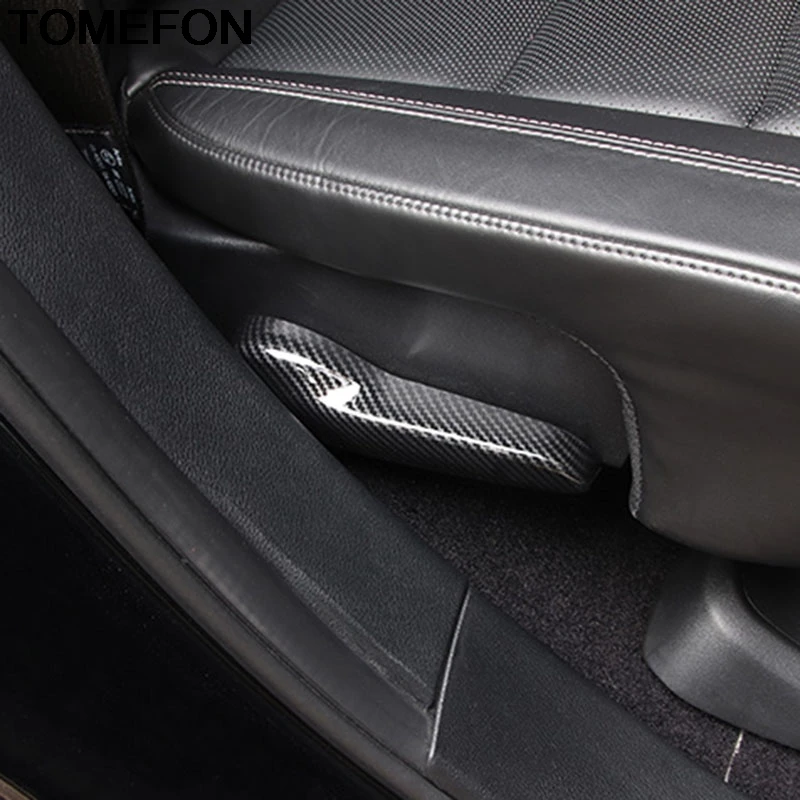 TOMEFON для Jeep Grand Cherokee 2011 2018 Накладка регулировки интерьера заднего сиденья