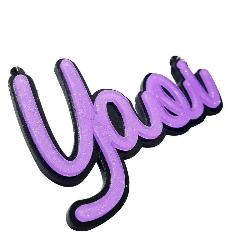 Модное ожерелье-чокер с акриловыми буквами Buffy Kouhai hp Whipme Blam Prettybitch Senpai Zombie Yaoi Crazy Cat Lady Charm Jewelry