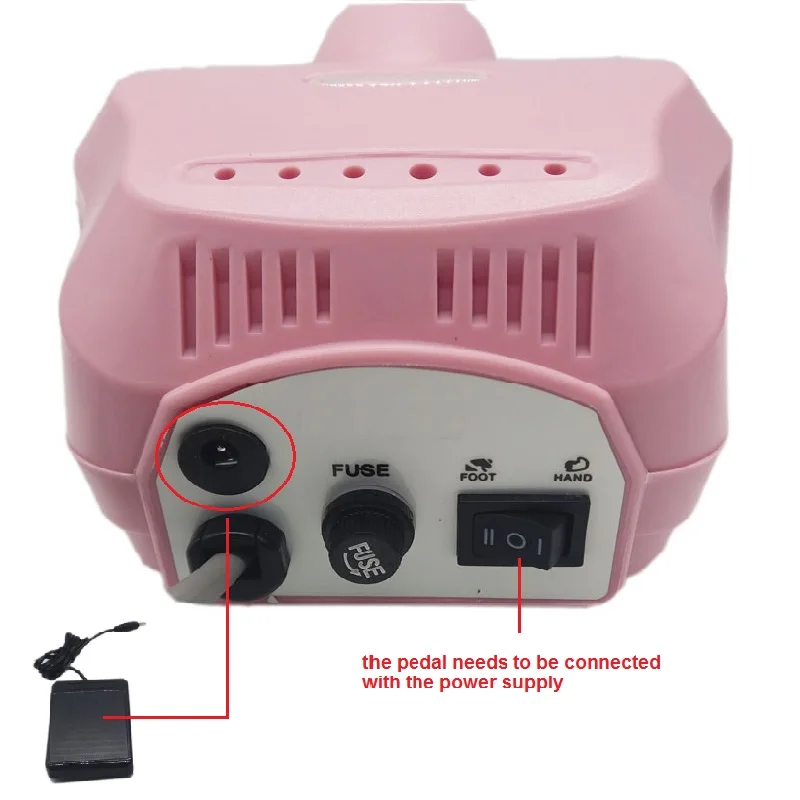 Дрель для ногтей 35 000 об/мин - аппарат маникюра машинка коррекции и педикюра