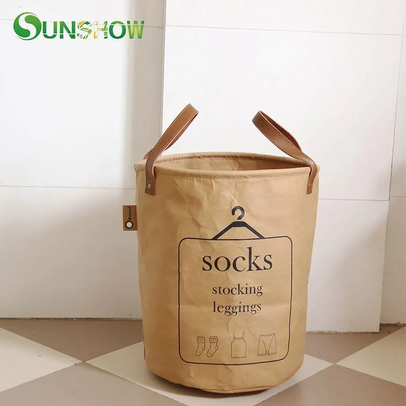 1 шт. крафт сумка для хранения прочный органайзер одежды водонепроницаемый Saco