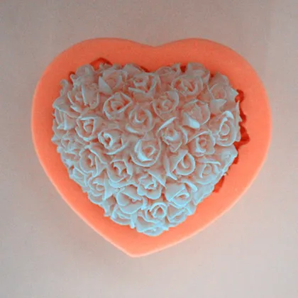 Силиконовый 3D Торт Шоколад DIY мыло трафареты снежинок плунжерный резак