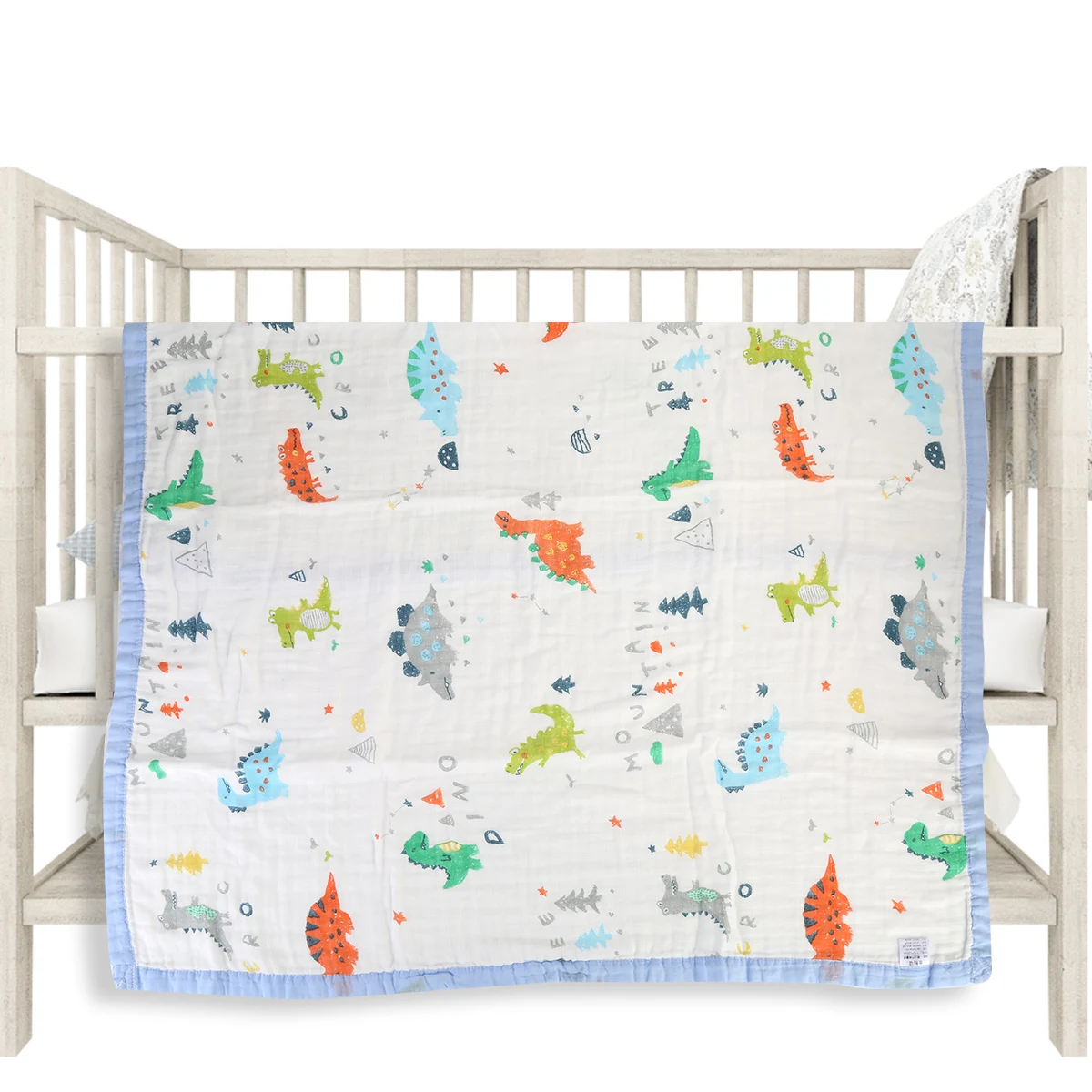 Детское муслиновое одеяло из бамбука четырехслойное детское лучше чем