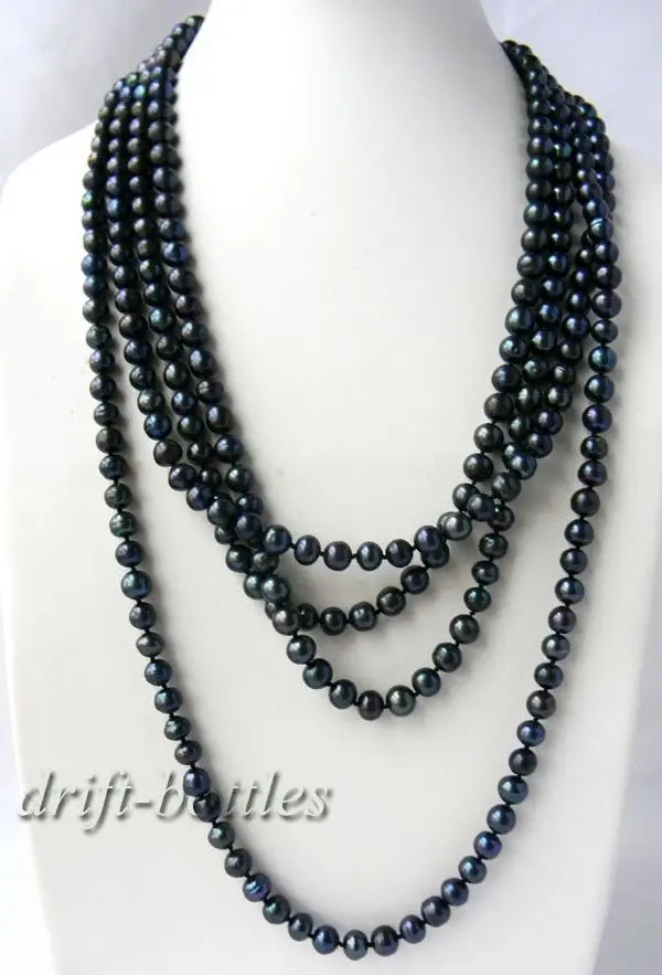 Горячий продавать бесплатная доставка ******* 100 &quot8 мм Круглый Черный Пресной Воды