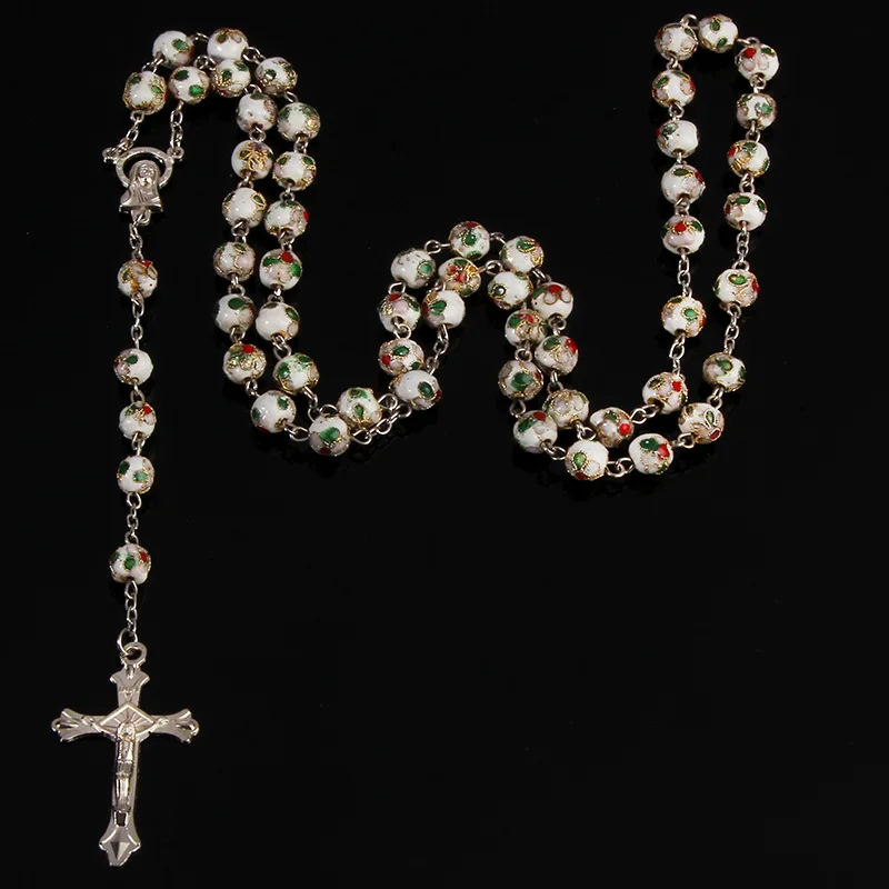 2018 Новая мода ручная работа круглая перегородка католические четки качество
