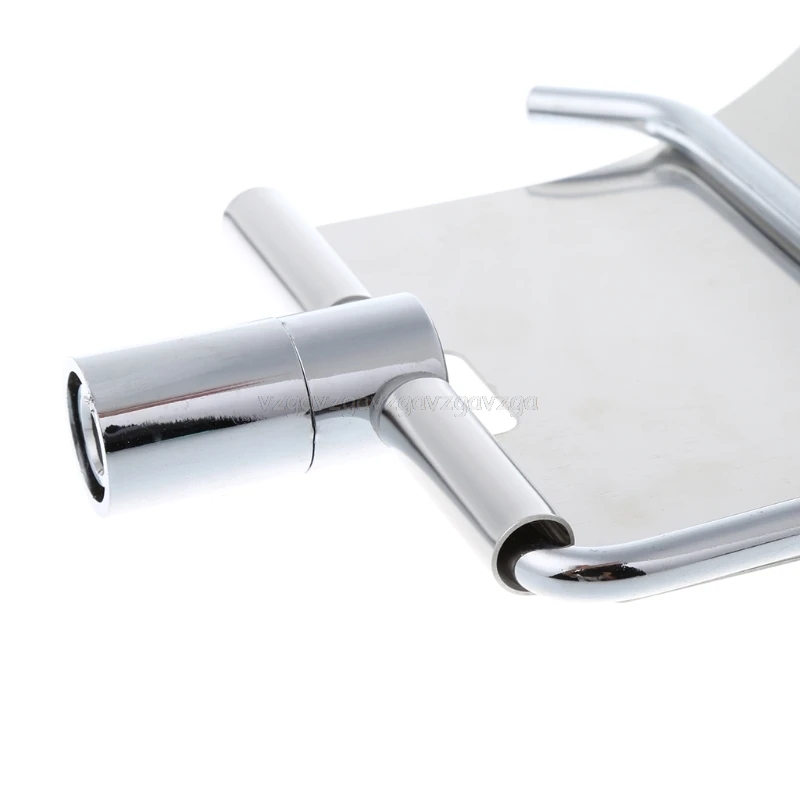 Bathroom Toilet Roll Paper Holder Vacuum Suction Cup Stainless Steel Wall Mount J16 19 Dropship
