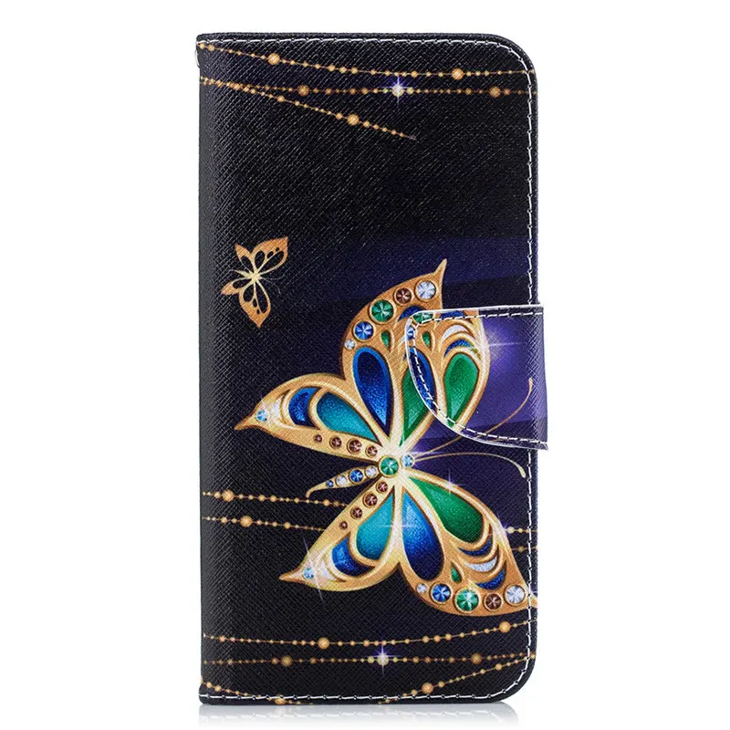Big Butterflies Высококачественный чехол с рисунком для huawei Honor 10 6C 6X 7X 8C P30 P20 P9 mate 10 20 Lite P Smart Модный чехол с лотосом DP07Z - Цвет: Big Butterflies
