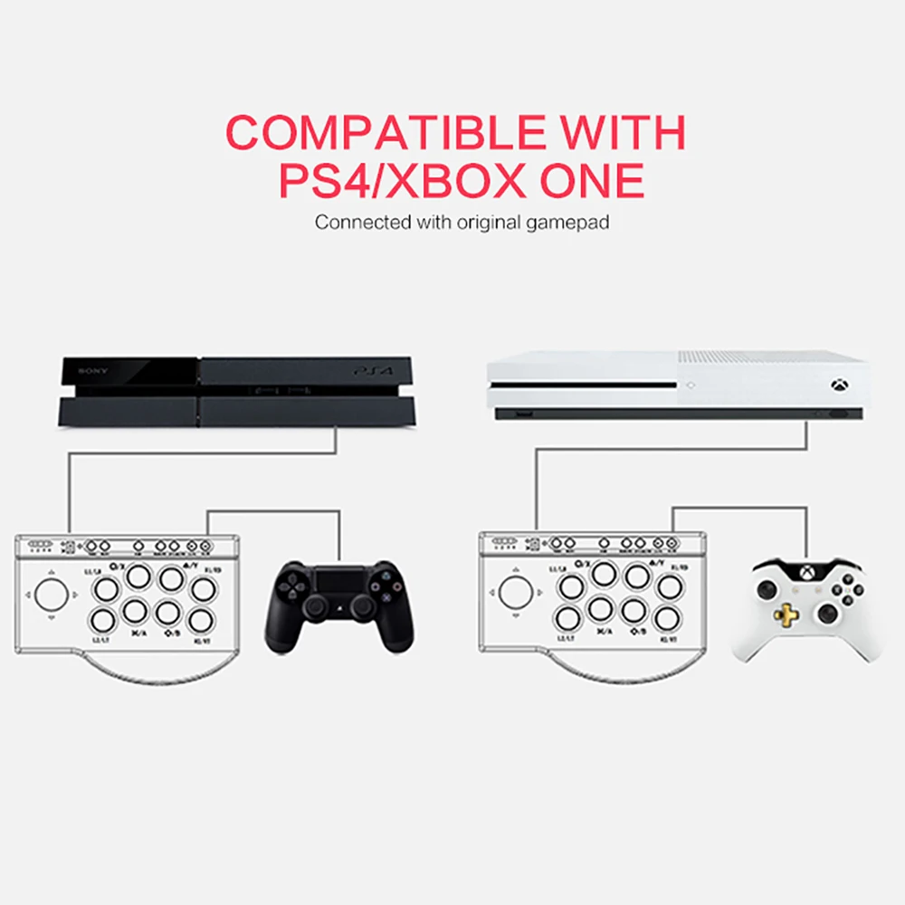Pxn-0082 Аркада fightstick игры джойстиком игрового Пульты ДУ для игровых приставок игра