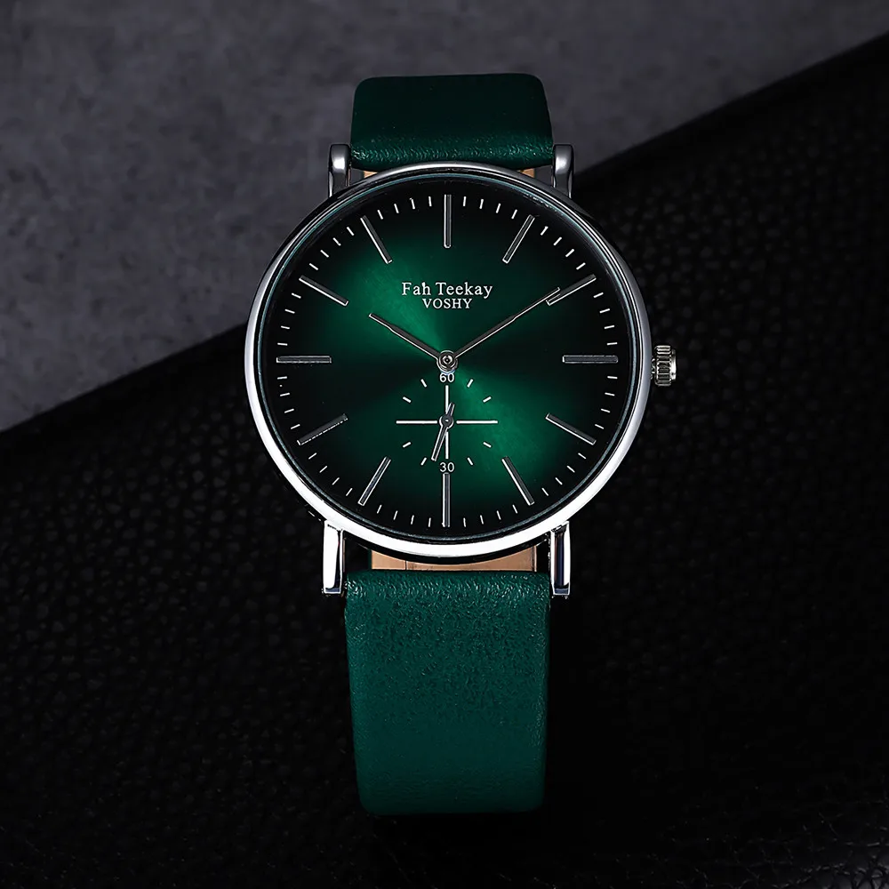 

Minimalist Exquisite Women Quartz Watch Fashion Green Elegant Dial Casual Ladies Watch Female Leather Strap Ladies Dress Gift Fi